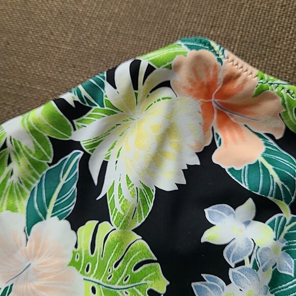 Volcom Girls Sunny Beach Floral One-Piece Swimsuit Kids 8 NEW Adjustable black - Picture 5 of 5